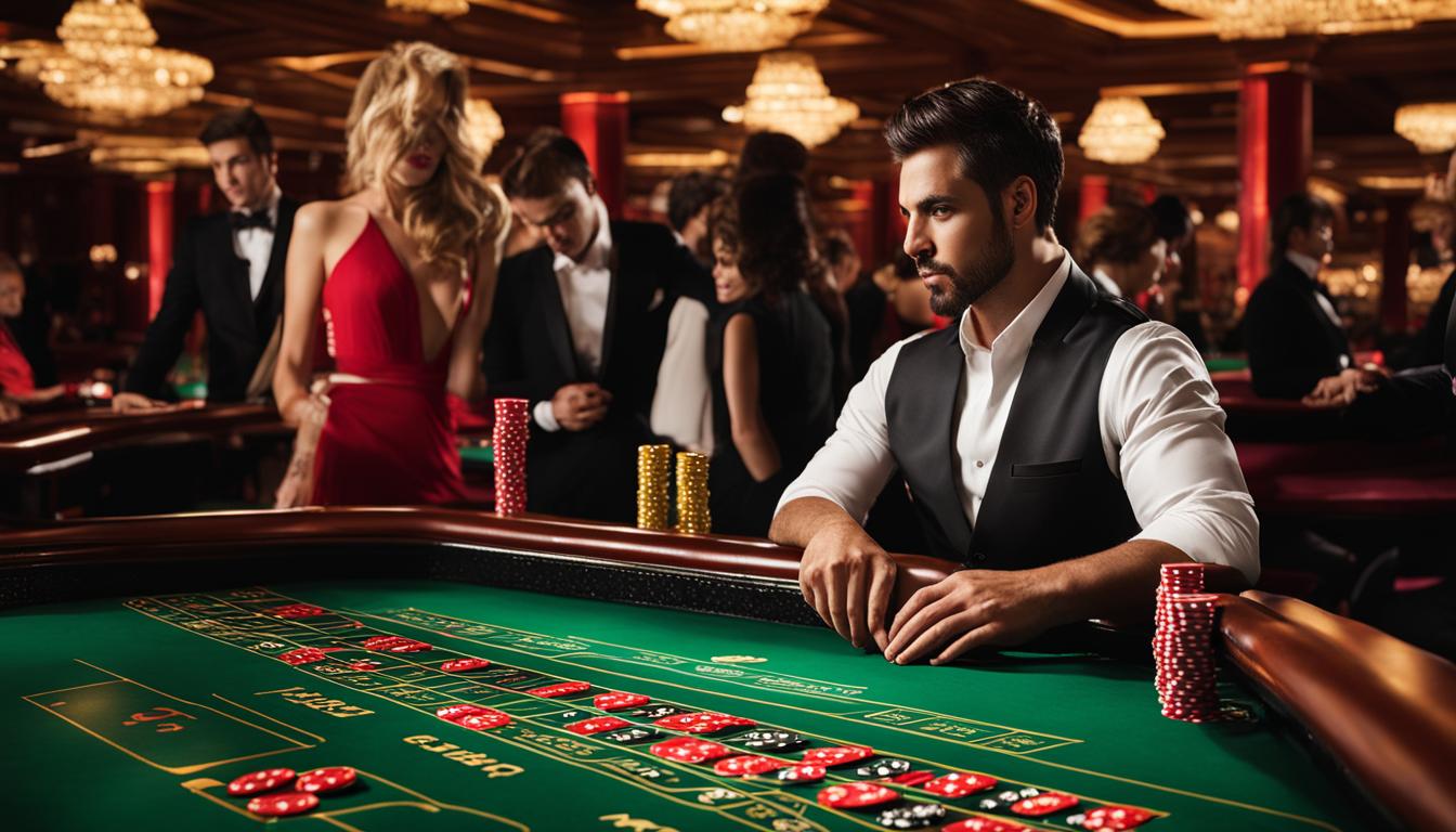 Analisis risiko dalam Baccarat