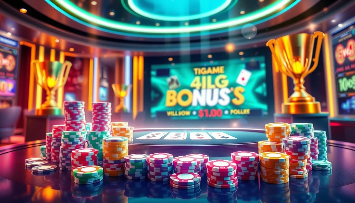 Poker online bonus besar